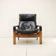 Rare Adjustable Leather Armchair, by Peter Opsvik, for Westnofa, Norway, 1960s