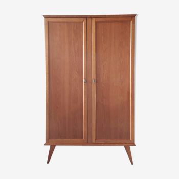 Armoire vintage, pieds compas