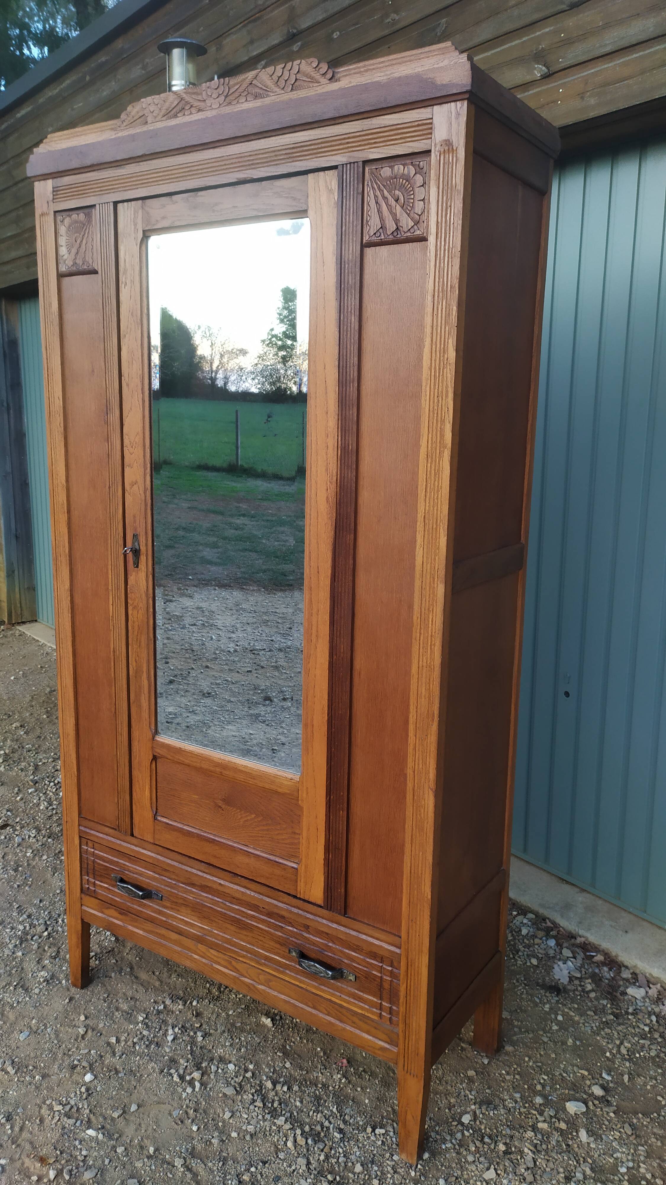 Parisian art deco wardrobe