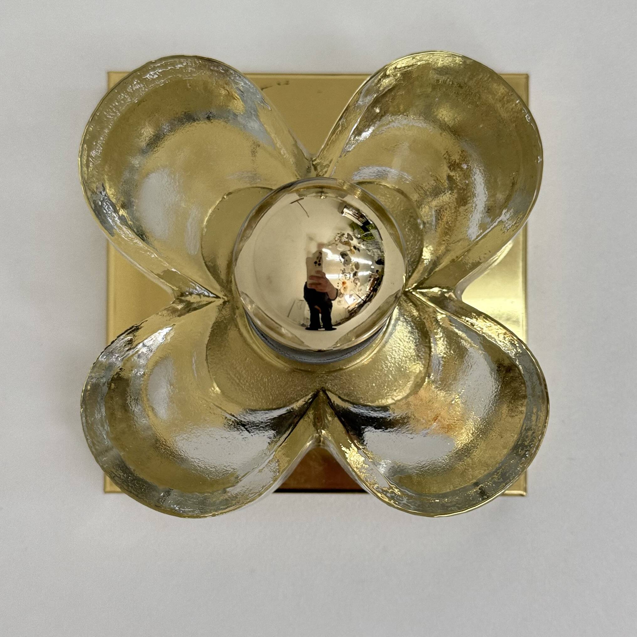 Paire d'appliques Sische Leuchten, années 1970