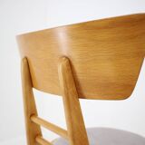 Four Dining Chairs by Ton, Czechoslovakia