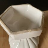 White ceramic vase