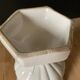 White ceramic vase