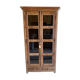 Glass cabinet in old teak