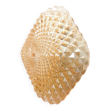 Golden glass ceiling light