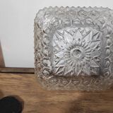Duo vintage glass ceiling light