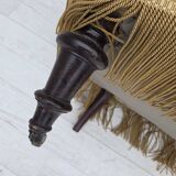 1950s, Danish 2-seater sofa, green/honing furniture velour.