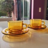 2 Vereco cups and saucers