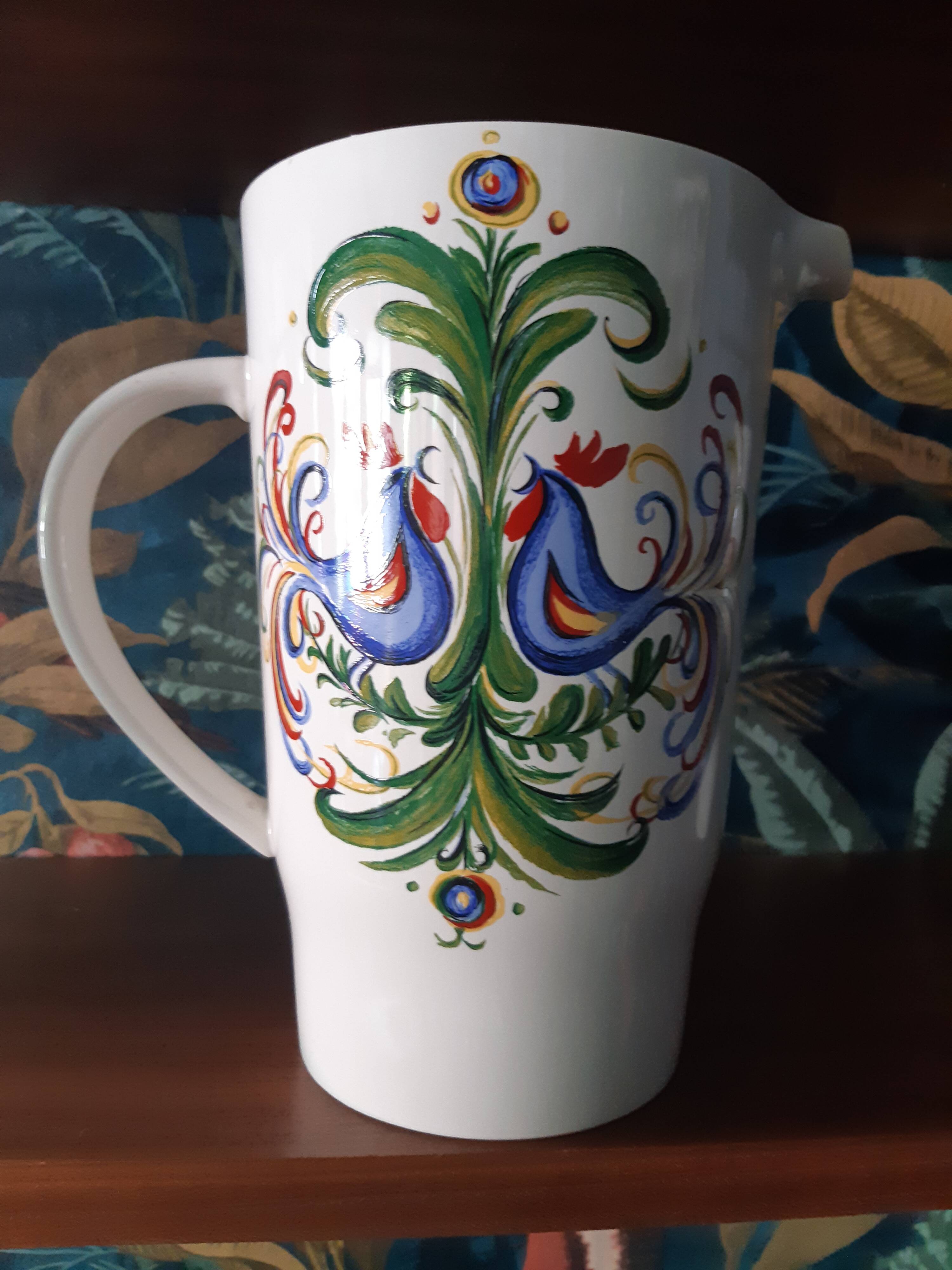 Service carafe vintage glasses villeroy boch