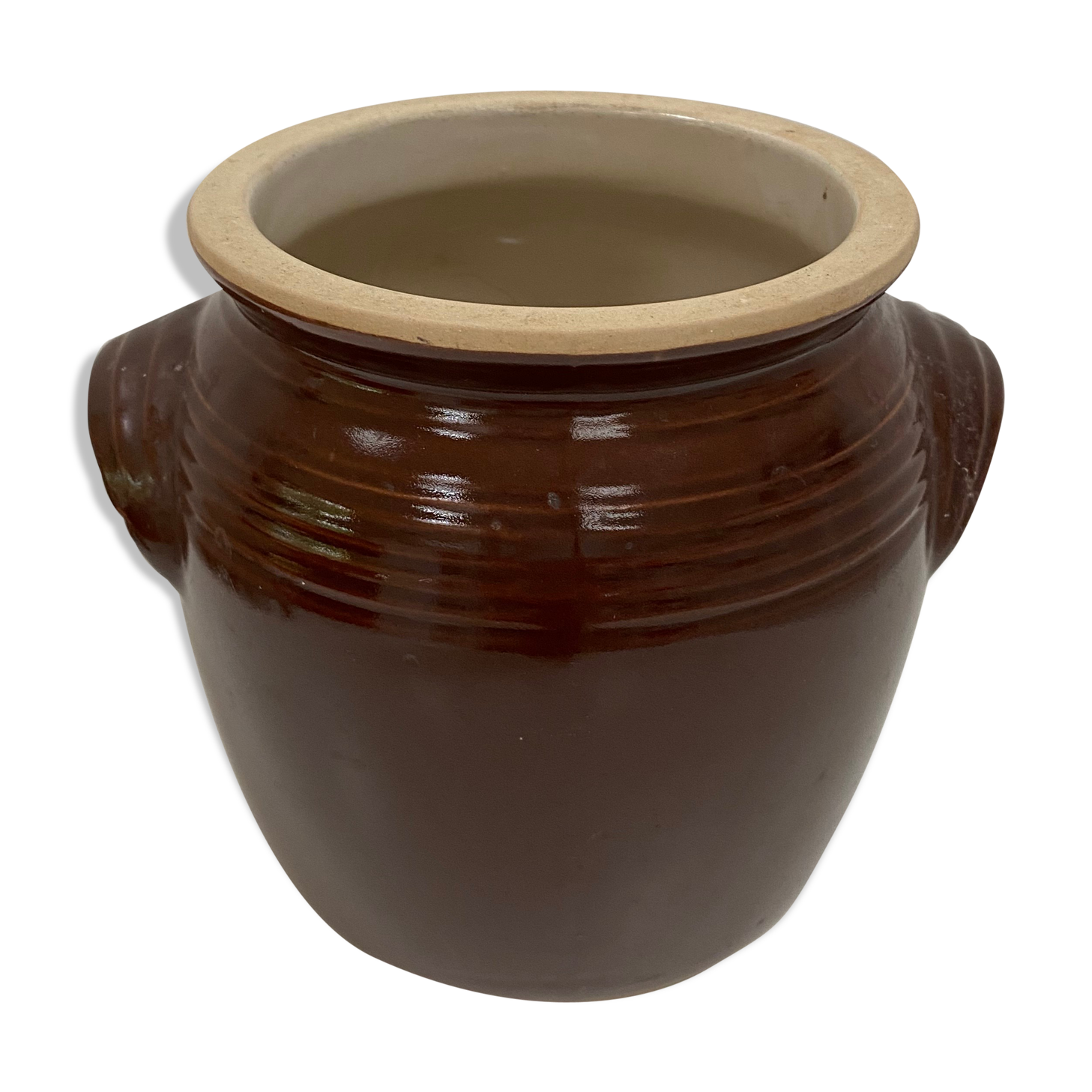 Old Gers candied sandstone pot