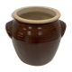 Old Gers candied sandstone pot