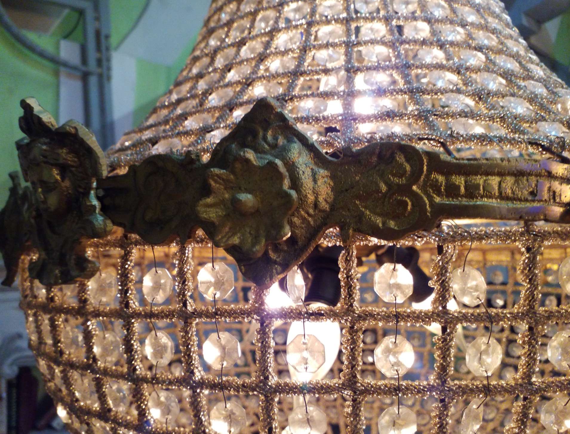 Lustre montgolfière