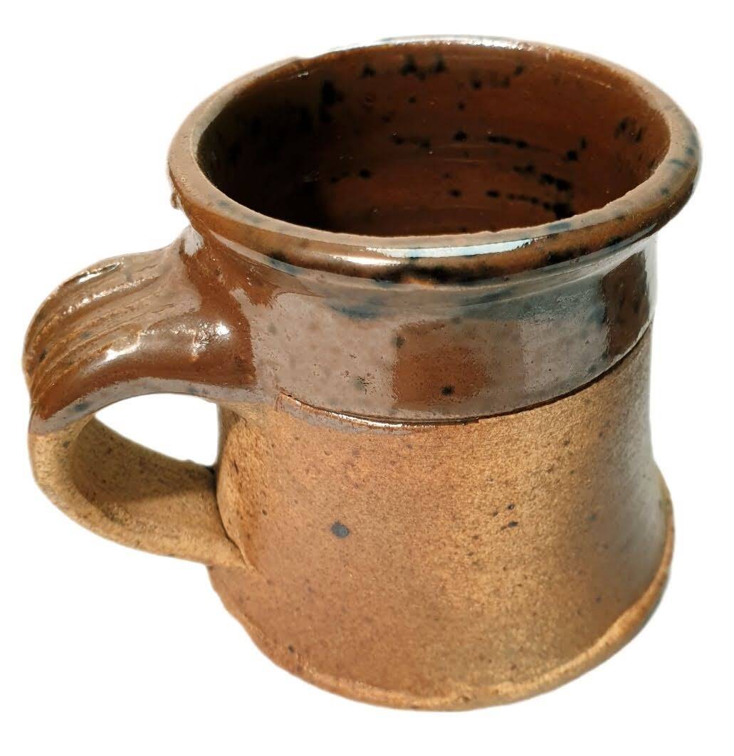 Vintage 8-cup stoneware coffee service