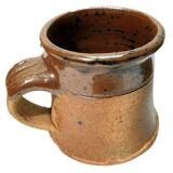 Service à café vintage de 8 tasses en grès
