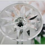 Series of 3 wine glasses from the Rhine Roemer St Louis Crystal model Provence