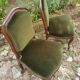 Chaise velours empire