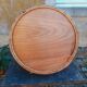 60s rattan hanging planter