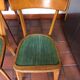 Table et chaises scandinave vintage