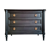 Old-fashioned black empire style