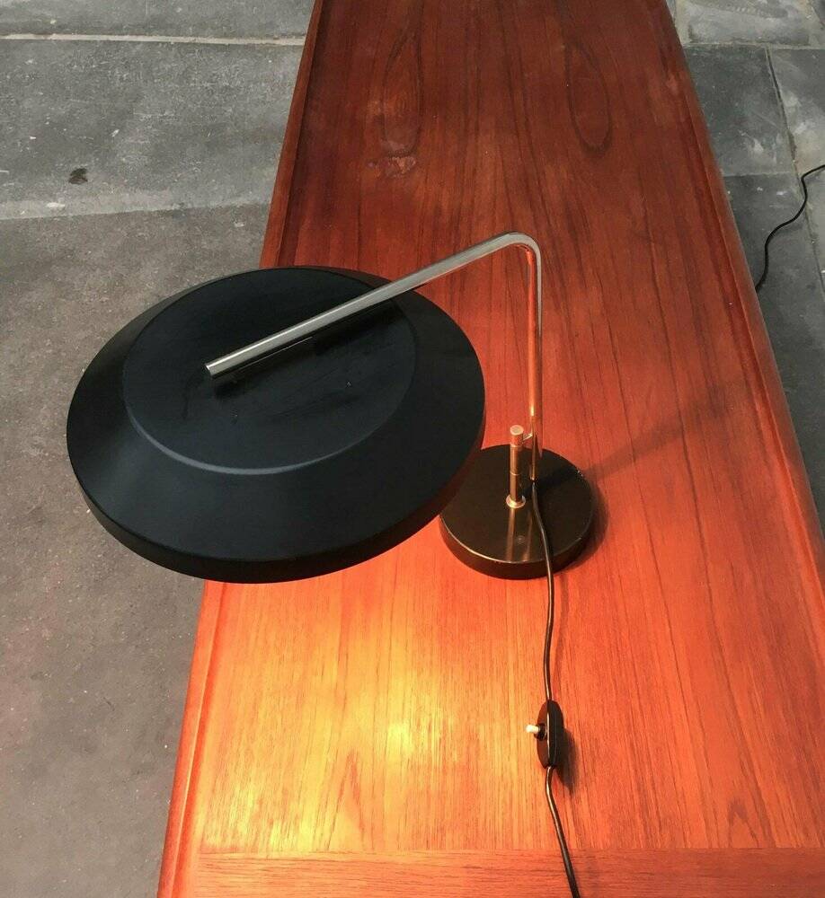 Mid-century minimalist swivel table lamp, 1960s