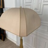 Brass floor lamp