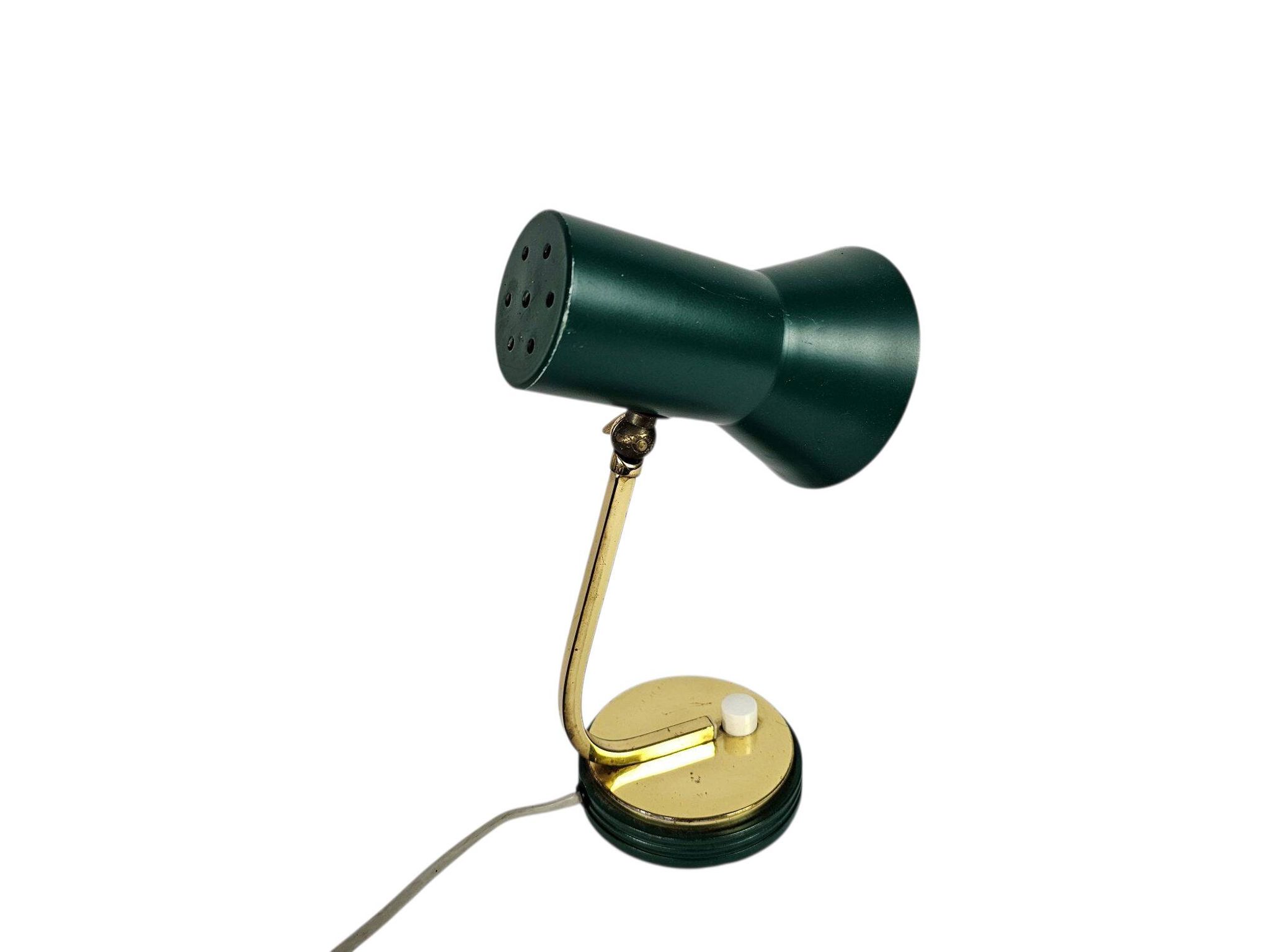 Pfäffle Leuchten - lampe de table - lampe de bureau - Allemagne - métal - laiton - années 70