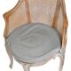 Office chair known as "couillard" in Louis XV style