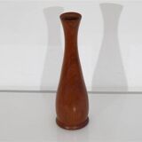 Vintage Scandinavian teak vase 1960