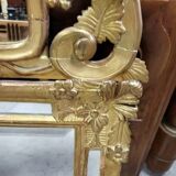 GILT WOODEN GLASS MIRROR FROM THE LATE 18TH CENTURY