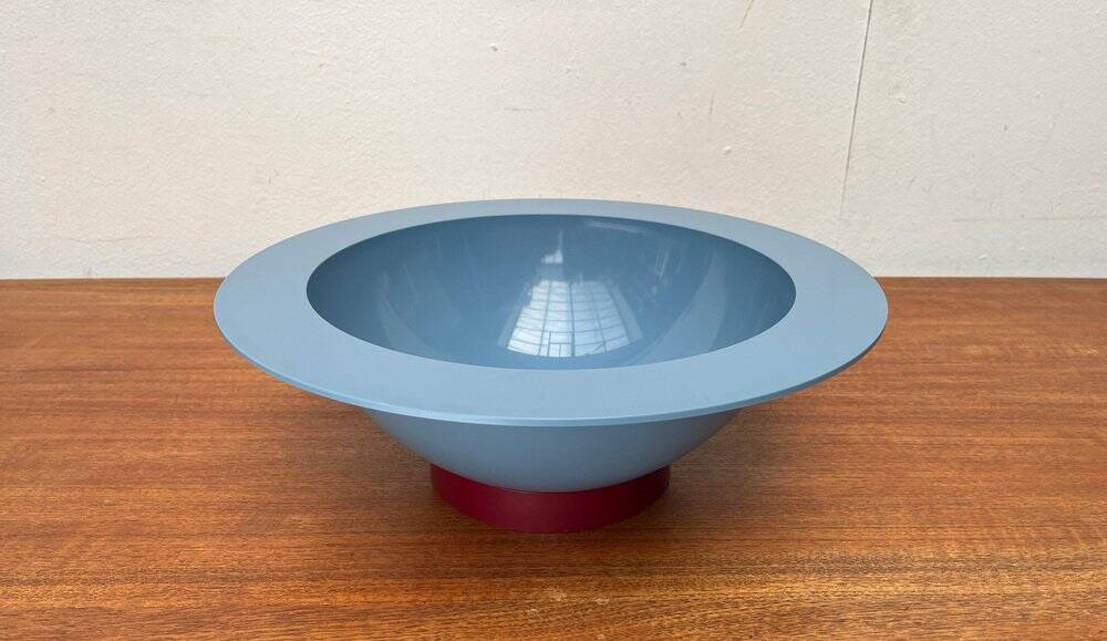 Euclid salad bowl from the Italian postmodern series by Michael Graves for Alessi, 1980s.