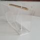 Magazine rack by David Lange for Roche Bobois 1980