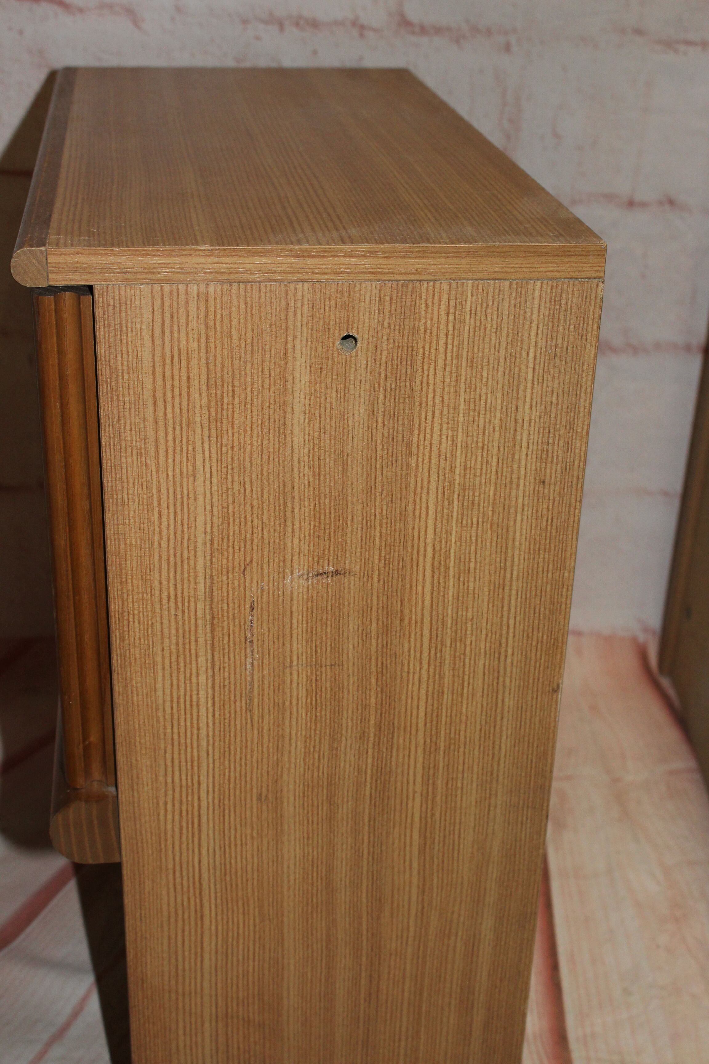 Vintage design bedside tables 70s