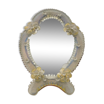 Bridge mirror, Murano glass, Venetian style