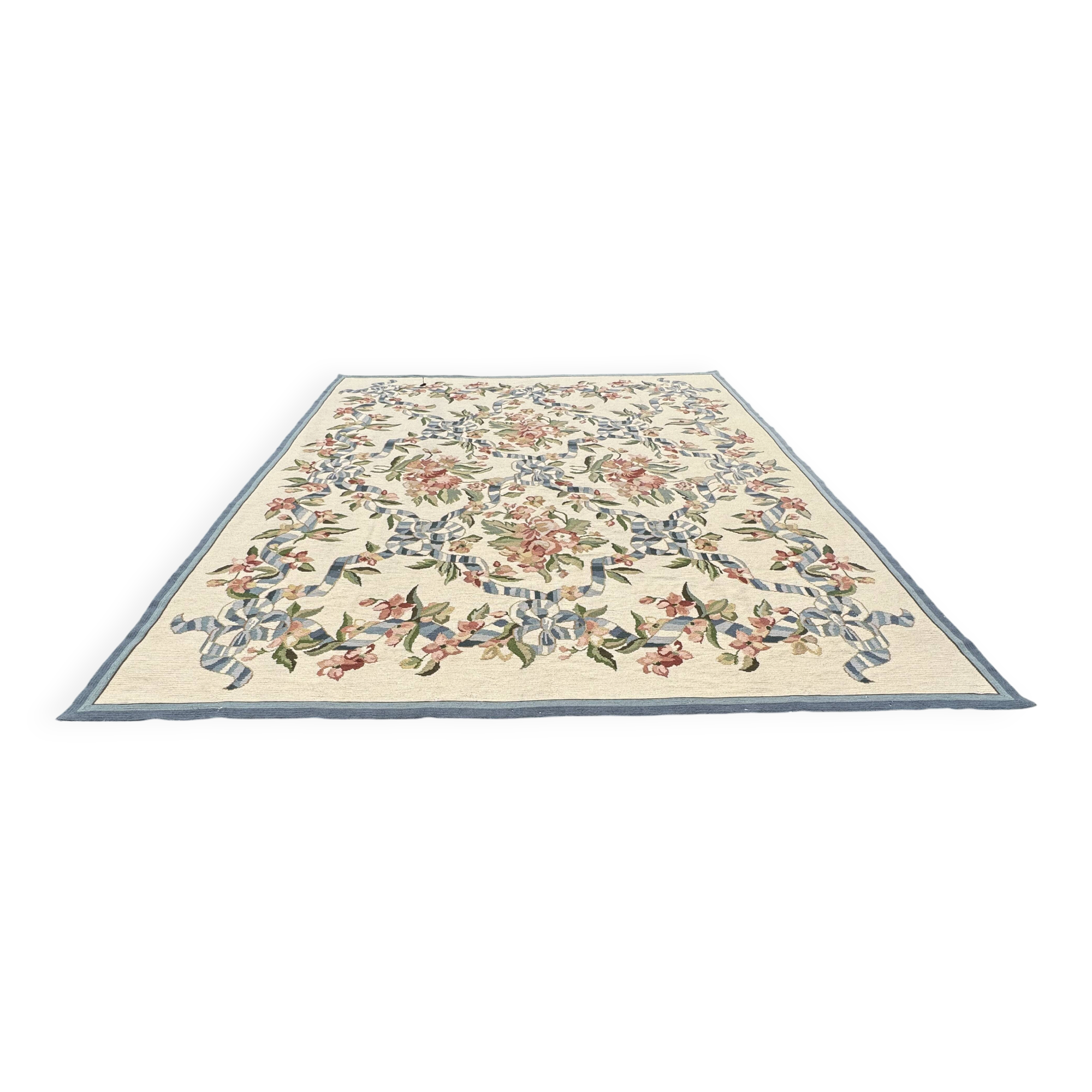 French carpet in petit point 374x320 cm