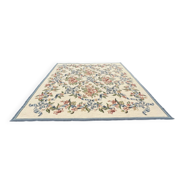 French carpet in petit point 374x320 cm
