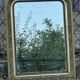 Louis-Philippe mirror with gold leaf, mercury glass 65x51cm