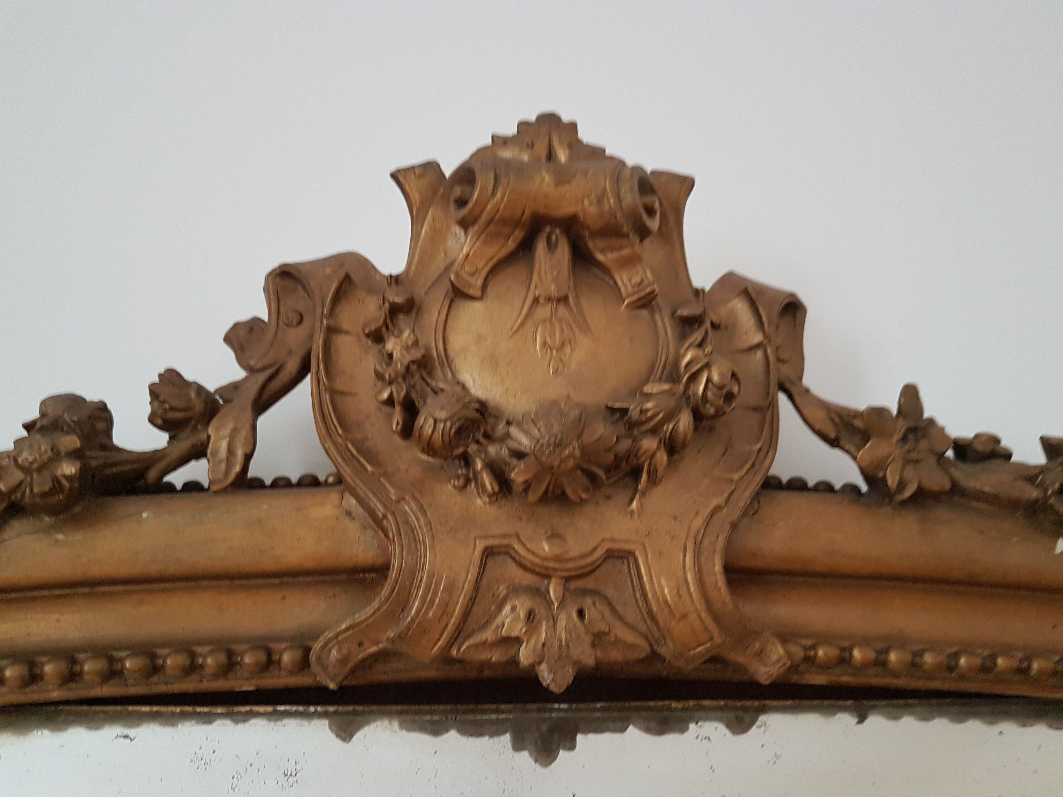 Louis XV style mirror - 112x75cm