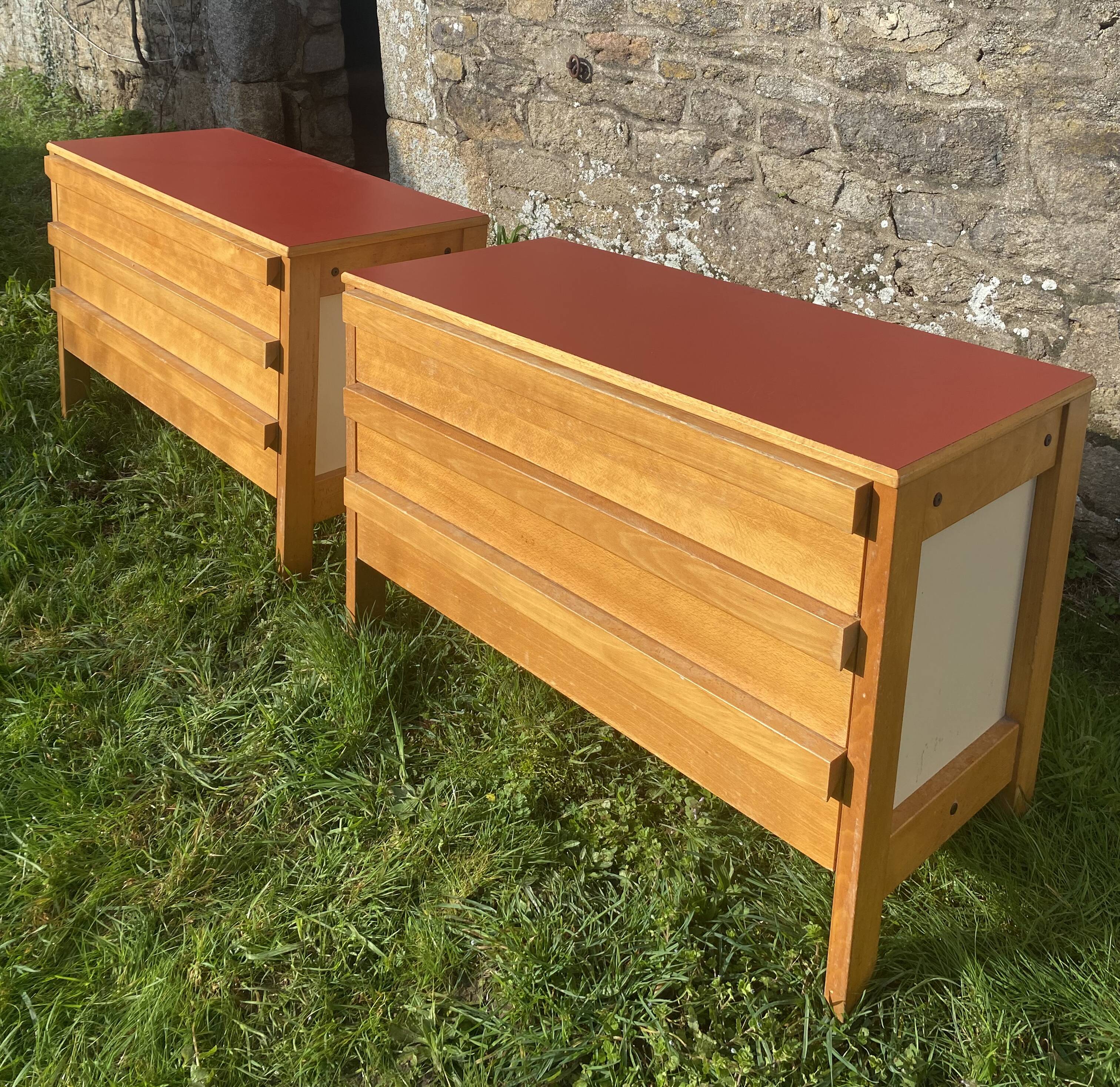 André Sornay (1902–2000) Pair of chests of drawers