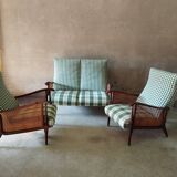 50s sofa and armchair set