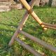 Retro bamboo stool
