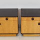 Paire de tables de chevet du milieu du siècle, années 1960