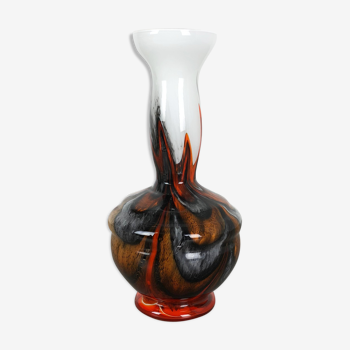 Vase en opaline de Florence des années 1970 conçu par Carlo Moretti, Italie