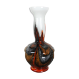 1970s opaline Florence vase designed by Carlo Moretti, Italy