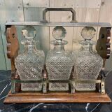 Liqueur cellar - Triptych of carafes