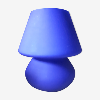 Lampe champion bleu marque Habitat années 80