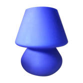 Lampe champion bleu marque Habitat années 80