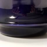 Blue Lacquered Ceramic Vase by Lavenia Ascribable to Guido Andlovitz, Italy