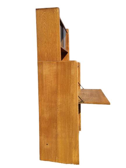 Meuble d'étudiant asymétrique Meyssignac Décorateur, 1950