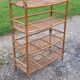 Vintage rattan shelf