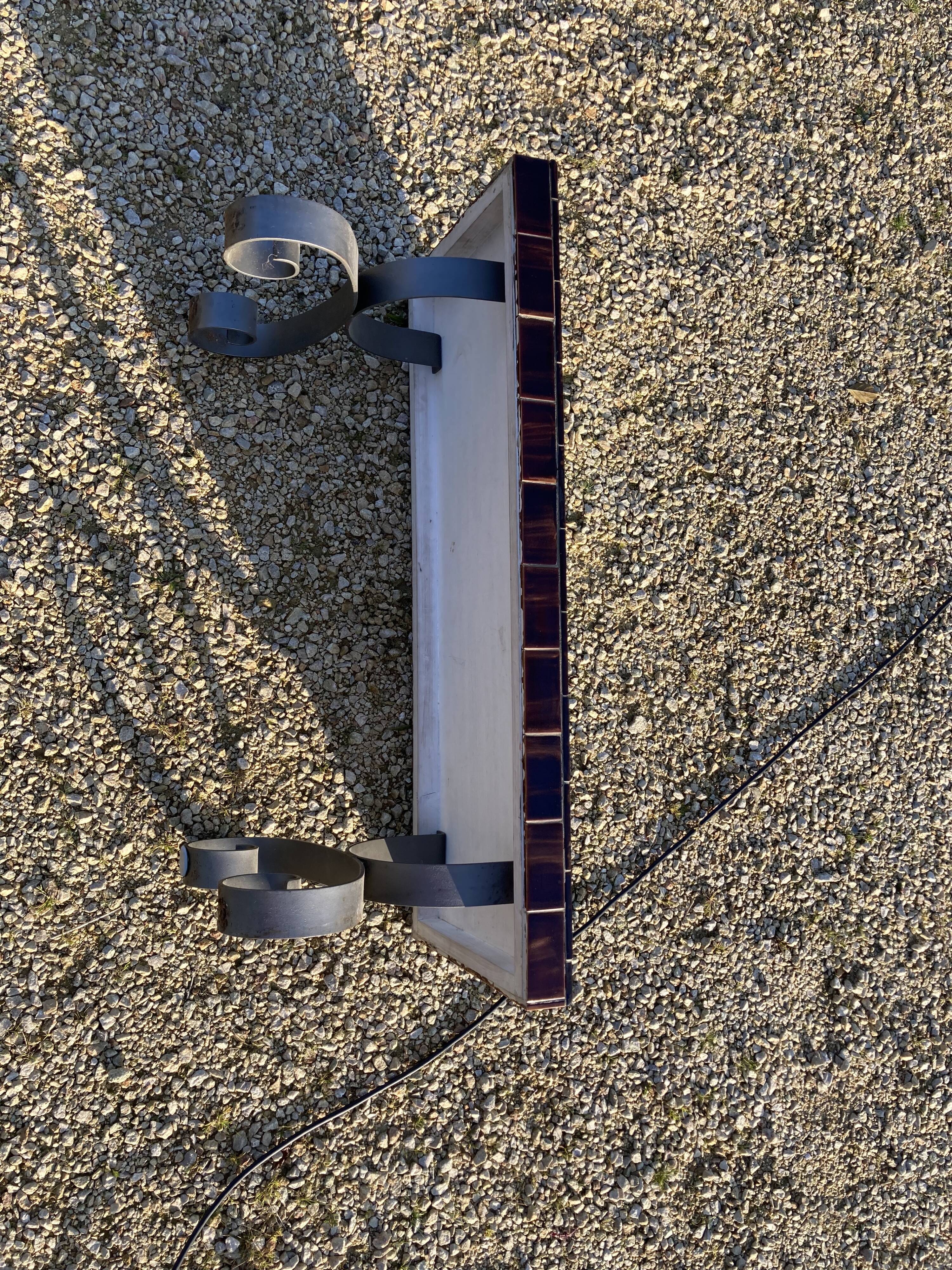 Ceramic coffee table year 70